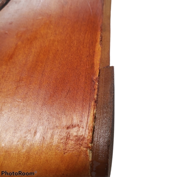 JEFFREY Campbell Women's Havana Leather Wood Wedge - Picture 7 of 14